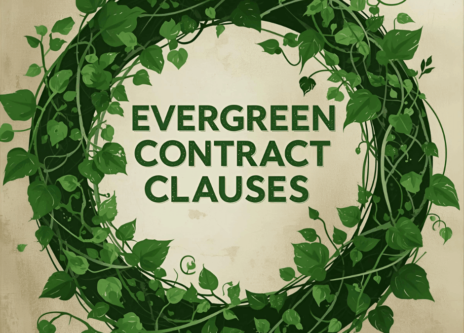 Az örökzöld, ami nem a fenyőfa: avagy a settenkedő evergreen clause esete